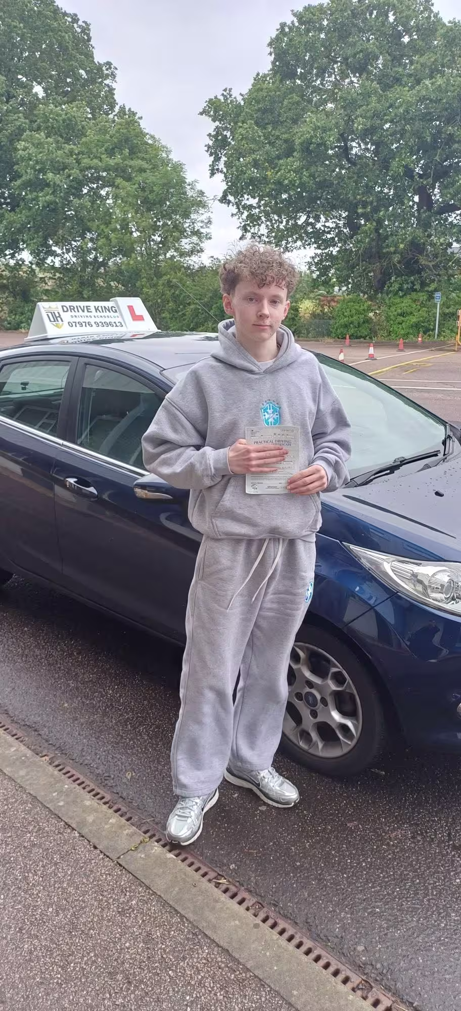 Maesonn passed their driving test